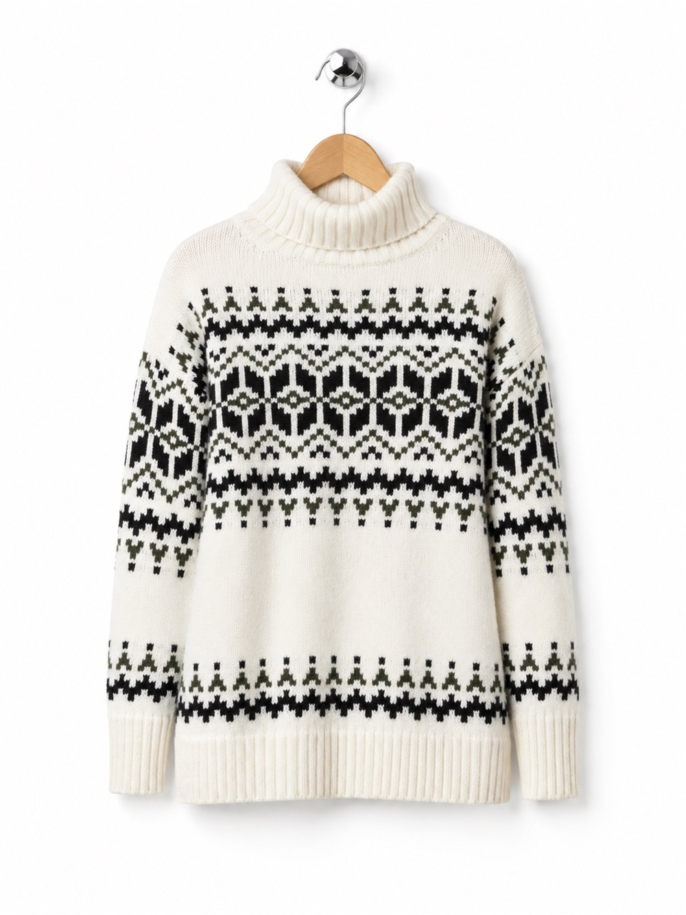 BARBOUR Fair Isle Turtleneck